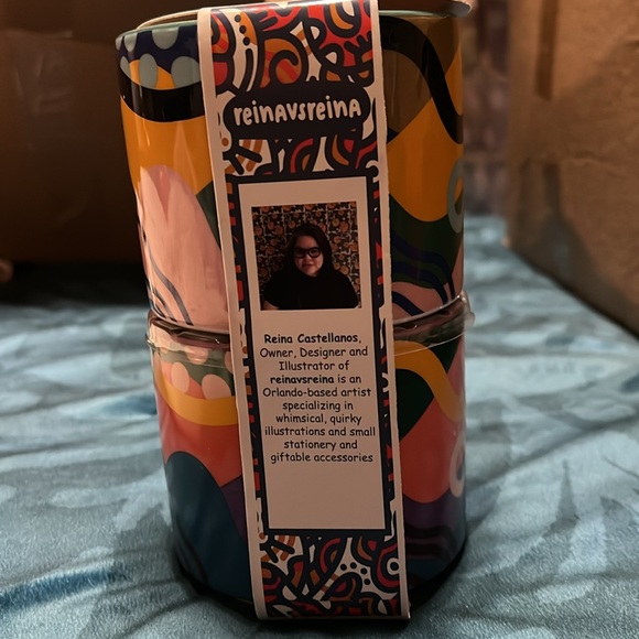 NWT Latin Flavor Mug Set - 2 piece. 18oz mugs microwave and dishwasher safe - Picture 3 of 3